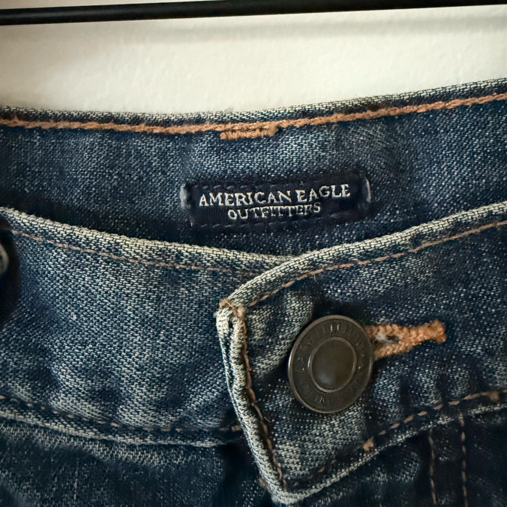 American Eagle Outfitters Blue Denim Mini Skirt - Picture 3 of 5